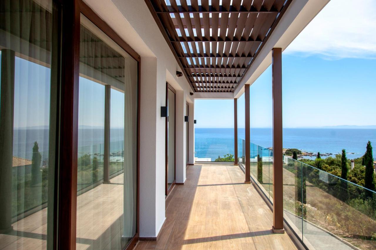 Appartamento Zavia Penthouse Sívota Esterno foto
